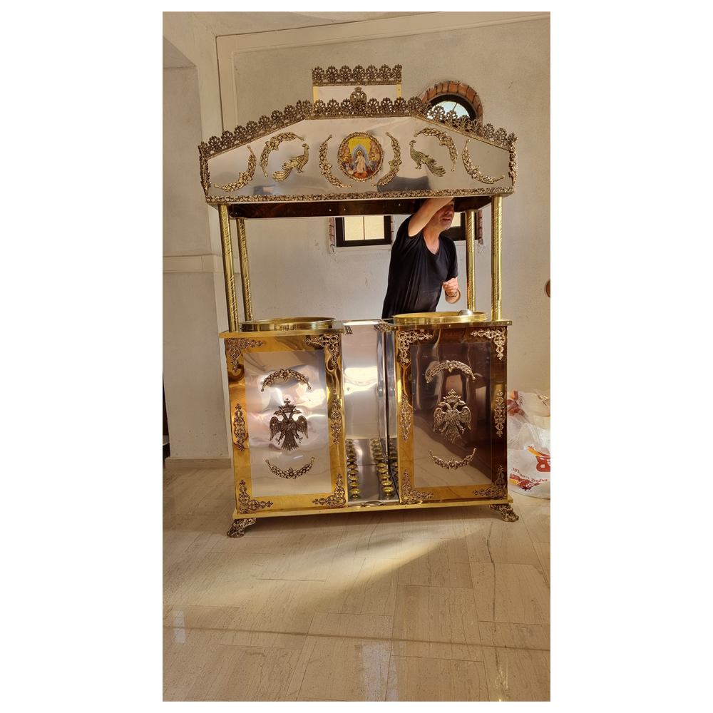 Μανουάλι Απορροφητικό Ορειχάλκου